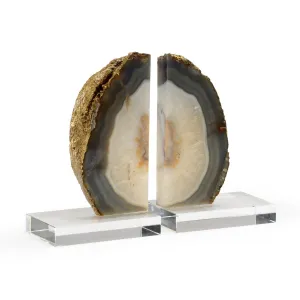 Geode Bookends